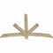 Ekena Millwork Alberta Rough Sawn Timber Gable Bracket, Douglas Fir, 60"W x 40"H x 2"D x 4"F, 16/12 Pitch GBW060X40X0204ALB00RDF - alternate 3